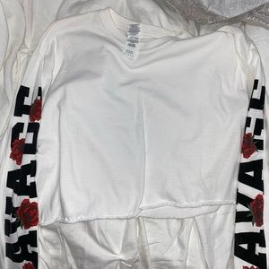 Crop top long sleeved